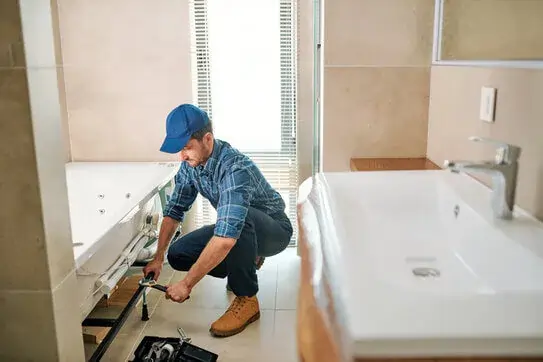 bathroom renovation Ponderosa Pine